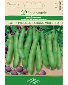 Бакла Екстра Прекор Виолетова (BROAD BEAN EXTRA PRECOCE A GRANO VIOLETTO)'SK - 30г
