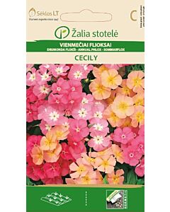 Флокс Сесил микс / PHLOX ANNUAL, CECILY MIX / SK- 0,6 г 