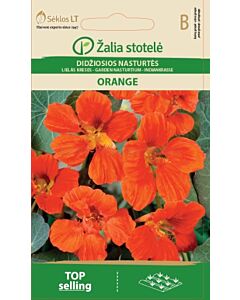 Семена Латинки оранж / NASTURTIUM ORANGE / 'SK -1 оп