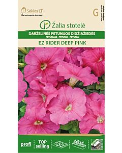Петуния розова /PETUNIA GRAND.,EZ RIDER DEEP PINK/ SK - 20 семена