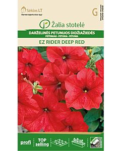 Семена Петуния червена / PETUNIA GRANDIFLORA DIDŽIAŽIEDĖS EZ RIDER / 'SK -1 оп