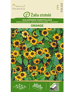 Семена Циния / ZINNIA CREEPING ORANGE / 'SK -1 оп