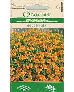 Семена Тагетес / MARIGOLD SCOTCH GOLDEN GEM / 'SK -1 оп