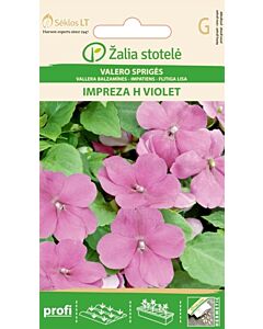 Импасианс валериана виолетов Хибрид /BUSY LIZZIE, VALERO IMPREZA H / SK - 15 семена