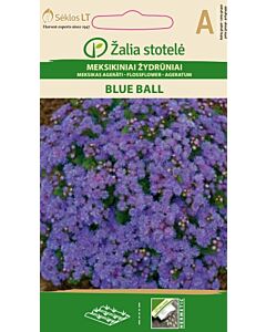 Семена Агератум Синя топка / FLOSSFLOWER, BLUE BALL / SK - 0,1 г