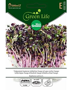 Семена Микро растения репички / RADISH LEAF SANGO MICRO GREENS/ 'SK - 1 оп