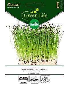 Микро растения - праз лук / LEEK MICRO GREENS	/ SK 