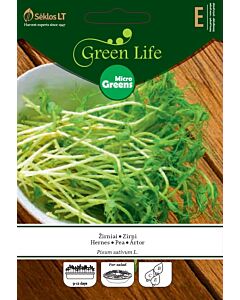 Микро растения - грах/ PEAS MICRO GREENS / SK - 20 г	