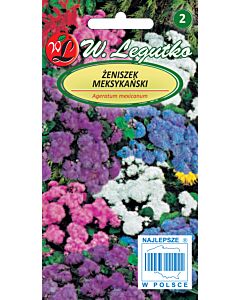 Семена Агератум мексиканко микс 1 оп / Ageratum mexicanum dwarf mix / LG 1 оп