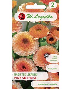 Семена Невен розова изненада / Calendula officinalis Pink Surprise /LG 1 оп