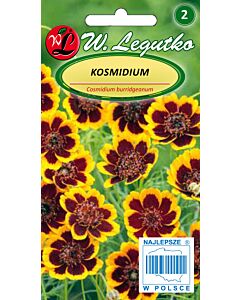 Семена Космидия жълто и махагон / Cosmidium burridgeanum /LG 1 оп 