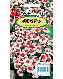 Семена Китайски карамфил Мери Гоу /Dianthus chinensis Merry Go-Round /LG 1 оп