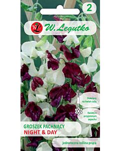 Семена Декоративен грах Ден и нощ /Lathyrus odoratus Night & Day /LG 1 оп 