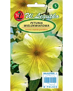 Семена Петуния жълта / Petunia x hybrida grandiflora yellow /LG 1 оп