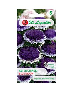 ЛГ АСТРА ЛИЛИПУТ СИНЯ ЛУНА Callistephus chinensis Lilliput Blue Moonblue with white (0.30g)