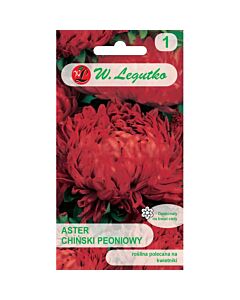 ЛГ АСТРА БОЖУР ЧЕРВЕН Callistephus chinensis Paeony red