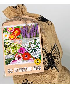 Торбичка от пролетни луковици микс привличащи пчели / Bee Mixture in Green Hessian bag /  1 оп ( 50 бр )