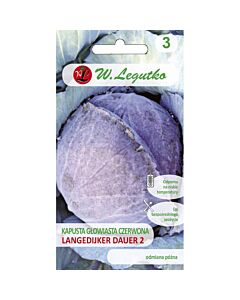 Червено зеле Langedijker Dauer 2 - Cabbage Red (2.00g)