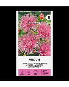АСТРА UNICUM РОЗОВА-ASTER CHINA-'SK-0.5г