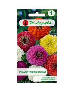 Циния елеганс далия-микс - Zinnia elegans dahlia mix (1.00+0.50g)