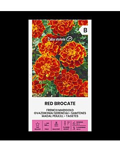Тагетес RED BROCATE - FRENCH MARIGOLD - 'SK - 1г