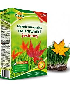 Гранулиран тор за есенно торене на тревна смес