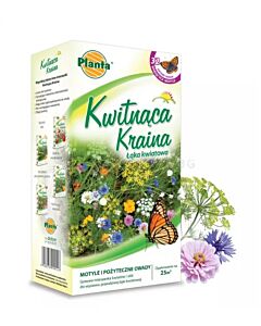 ПЛАНТА ЦЪФТЯЩА ЗЕМЯ -ПЧЕЛИ И ПЕПЕРУДИ ЗА 25 кв.м Kwitnaca Kraina - Motyle i Pozyteczne Owady