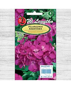 Семена Мушкато Гама F1 розово /Pelargonium x hortorum Gama F1 violet /LG 1 оп