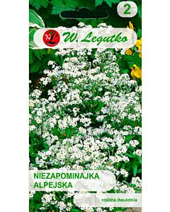 Семена Незабравка бяла /Myosotis alpestris white/ LG 1 оп
