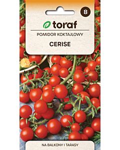 СЕМЕНА ДОМАТИ КОКТЕЙЛНИ Cerise - 0,5 г- ТОРАФ