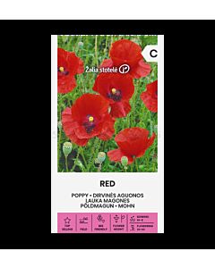 Мак червен - POPPY RED - 'SK - 1г