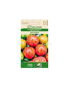 Семена домати Червена зебра (TOMATO RED ZEBRA) 'SK - 0,1 г