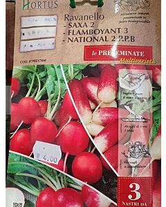 Микс от репички на лента (3 бр. ленти по 1,66 м)