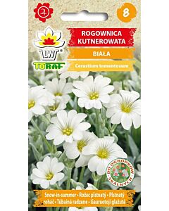 ТОРАФ ЦЕРАСТИУМ, РОЖЕЦ Rogownica kutnerowata | Cerastiumtomentosum - 0,2 г