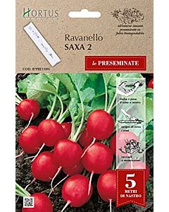 Семена Репички SAXA 2 на лента (5м) - BL
