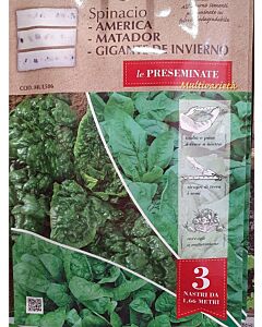 Микс от спанак семена на лента (3 бр. ленти по 1,66 м)