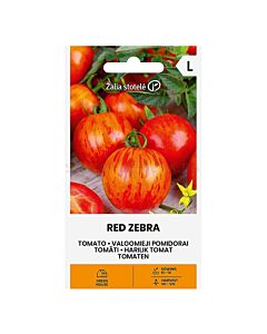 СК СЕМЕНА ДОМАТИ RED ZEBRA H/ - 10 семена