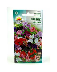 Декоративен грах микс - Groszek pachnacy mix -3 г
