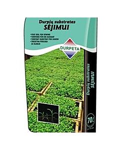 Торф за разсади и млади растения Durpeta/SuliFlor 70 л