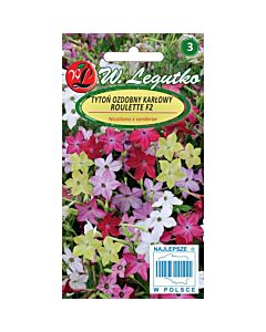 Декоративен тютюн -микс - Nicotiana x sanderae Roulette(0.10g) - Legutko