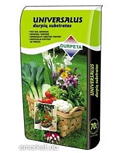 Универсален субстрат за зеленчуци и цветя Durpeta/SuliFlor