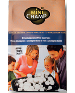 Комплект за отглеждане на бели гъби (печурка) Mini champ - 3 литра