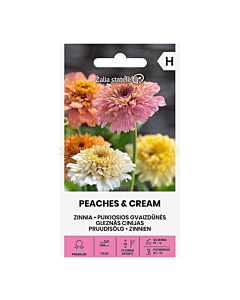 СК Семена циния PEACHES CREAM 